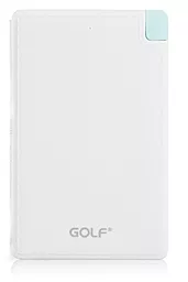Повербанк GOLF GF-L1 2600mAh White - фото Повербанк GOLF GF-L1 2600mAh White