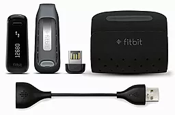 Смарт-часы Fitbit One Wireless Activity + Sleep Tracker Black (FB103BK) - миниатюра 4