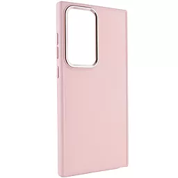 Чохол Epik TPU Bonbon Metal Style для Samsung Galaxy S23 Ultra Light pink
