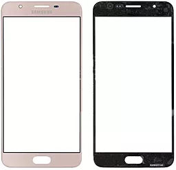 Корпусное стекло дисплея Samsung Galaxy J7 Prime G610 (с OCA пленкой) Gold - фото Корпусное стекло дисплея Samsung Galaxy J7 Prime G610 (с OCA пленкой) Gold