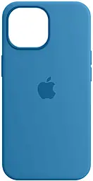 {"ru": "Чехол", "uk": "Чохол"} Silicone Case Full для Apple iPhone 15 Pro Blue Fog