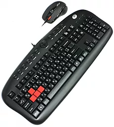 Комплект (клавіатура+мишка) A4Tech (KX-2810BK)