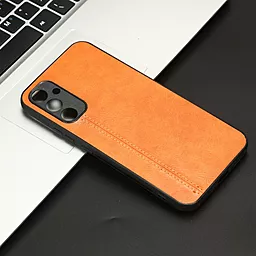 Чехол Cosmic Leather Case для Samsung Galaxy A54 5G Orange - миниатюра 5