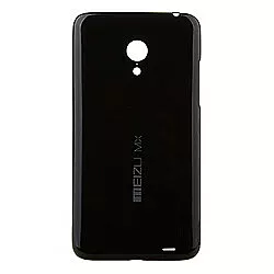 Задняя крышка корпуса Meizu MX3 Black - фото Задняя крышка корпуса Meizu MX3 Black