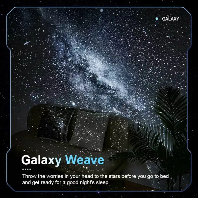 Нічник-проектор Epik GalaxyPro E20 2400 mAh White - фото 7