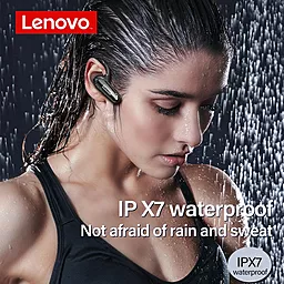 Навушники Lenovo XE06 Black - мініатюра 4