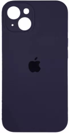 Чехол Silicone Case Full Camera для Apple iPhone 15 New Purple - фото 1