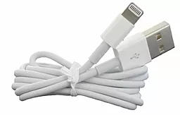 USB Кабель Apple iPhone Lightning Cable 2м Всі версії iOS! White (SDMD818) - мініатюра 3