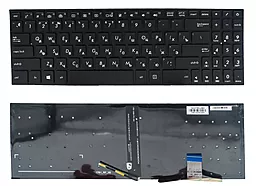 Клавіатура для ноутбуку Asus M580GD M580VD M580VN N580VD N580GD N580VN X580VD X580VN PWR чорна