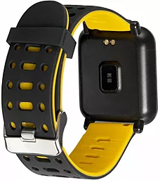 Смарт-часы Gelius Pro GP-CP11 (AMAZWATCH) Black/Yellow - миниатюра 4