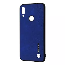 Чехол Wave Leather Case для Xiaomi Redmi Note 7 Blue