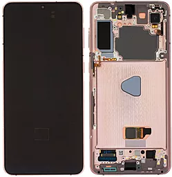Дисплей Samsung Galaxy S21 G991 с тачскрином и рамкой, сервисный оригинал, Violet - фото Дисплей Samsung Galaxy S21 G991 с тачскрином и рамкой, сервисный оригинал, Violet