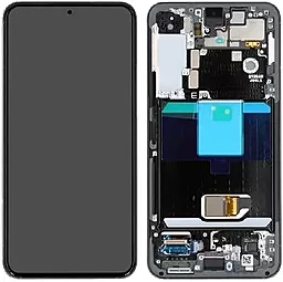 Дисплей Samsung Galaxy S22 S901 с тачскрином и рамкой, сервисный оригинал, Black - фото Дисплей Samsung Galaxy S22 S901 с тачскрином и рамкой, сервисный оригинал, Black