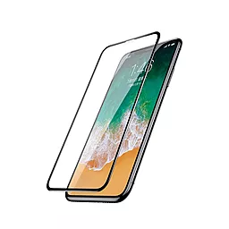 Захисне скло Baseus All-Screen Tempered Glass Apple iPhone X Black (SGAPIPHXKE01)