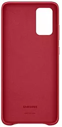 Чохол Samsung Leather Cover G985 Galaxy S20 Plus Red (EF-VG985LREGRU)