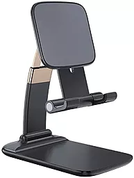 Настольная подставка  ESSAGER Knight Foldable Desk Mobile Phone Holder Stand (Alloy) Black (EZJZM-QS01)