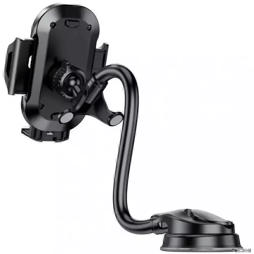 Держатель XO C85 Long Neck Suction Cup Black - фото 3
