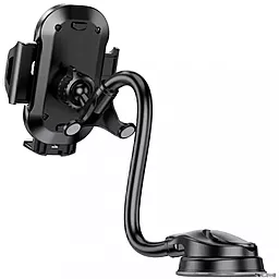 Держатель XO C85 Long Neck Suction Cup Black - миниатюра 3