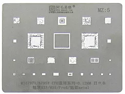 BGA трафарет (для реболлинга) Amaoe MZ5 для Meizu MX5/MX6/Pro 6