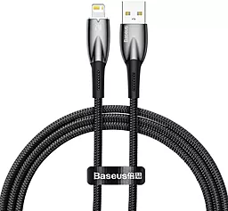Кабель USB Baseus CADH0002 12W 2.4A USB-Lightning Cable Black (CADH000201) - миниатюра 1