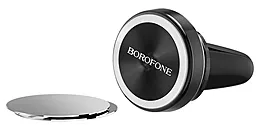 Автотримач магнітний Borofone BH6 Platinum Air Outlet Mount Holder Black - мініатюра 4