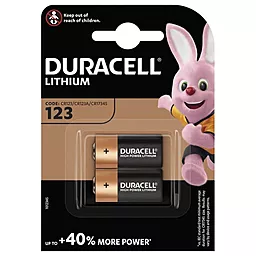 Батарейка Duracell DL 123 2шт (5006921)