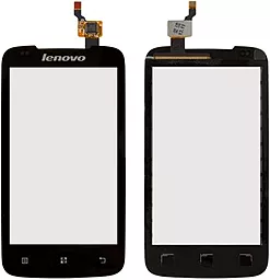 Сенсор (тачскрин) Lenovo A356 Black - фото Сенсор (тачскрин) Lenovo A356 Black