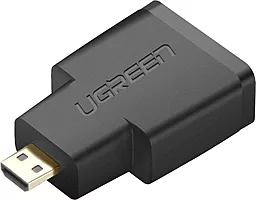 Видео переходник (адаптер) Ugreen Micro HDMI - HDMI v2.0 4k 30hz black (20106)
