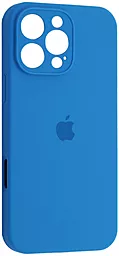 {"ru": "Чехол", "uk": "Чохол"} Silicone Case Full Camera для Apple iPhone 16 Pro New Lake Blue