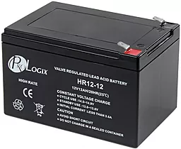 Акумуляторна батарея PrologiX 12V 12Ah (HR12-12)