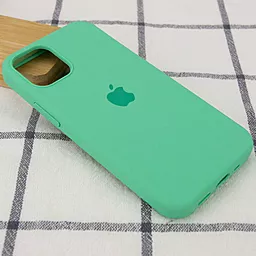 Чехол Silicone Case Full для Apple iPhone 16 Pro Spearmint - миниатюра 2 Чехол Silicone Case Full для Apple iPhone 16 Pro Spearmint - миниатюра 2