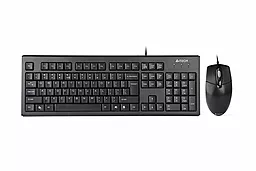 Комплект (клавиатура+мышка) A4Tech Black (KR-8372)