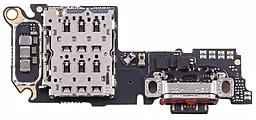 Нижняя плата Xiaomi 13 с разьемом зарядки и микрофоном Original - снят с телефона - фото Нижняя плата Xiaomi 13 с разьемом зарядки и микрофоном Original - снят с телефона