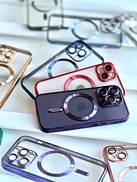 Чехол 1TOUCH Shining Full Camera with MagSafe для Apple iPhone 14 Deep Purple - миниатюра 3