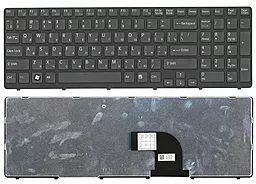 Клавіатура для ноутбуку Sony Vaio SVE15 SVE1511V1R в рамке Black