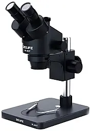 Микроскоп Relife RL-M3T-B1 с LED подсветкой SS-033 black - фото Микроскоп Relife RL-M3T-B1 с LED подсветкой SS-033 black