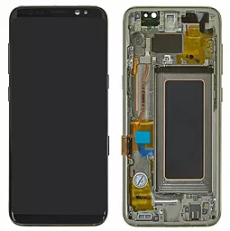 Дисплей Samsung Galaxy S8 G950 з тачскріном і рамкою, original PRC, Grey