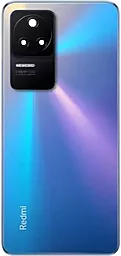 Задняя крышка корпуса Xiaomi Redmi K40S / Poco F4 со стеклом камеры (64MP) с логотипом "Redmi" Blue - фото Задняя крышка корпуса Xiaomi Redmi K40S / Poco F4 со стеклом камеры (64MP) с логотипом "Redmi" Blue