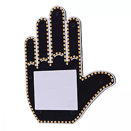 LED Hand на заднє скло автомобіля (with batteries) - фото LED Hand на заднє скло автомобіля (with batteries)