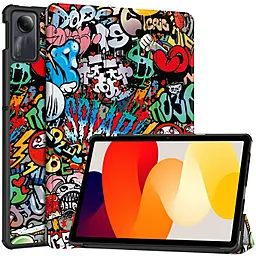 Чехол для планшета BeCover Smart Case для Xiaomi Redmi Pad SE 11" Graffiti (709869) - фото Чехол для планшета BeCover Smart Case для Xiaomi Redmi Pad SE 11" Graffiti (709869)