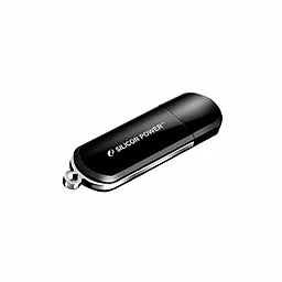 Флешка Silicon Power LuxMini 322 64GB (SP064GBUF2322V1K) Black - фото Флешка Silicon Power LuxMini 322 64GB (SP064GBUF2322V1K) Black