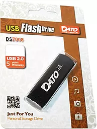 Флешка Dato 8GB DS7008 USB 2.0 (DT_DS7008BL/8Gb) black