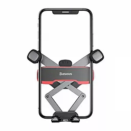 Держатель Baseus Mr Hui Gravity Car Mount Black SUYL-HU01 - фото Держатель Baseus Mr Hui Gravity Car Mount Black SUYL-HU01