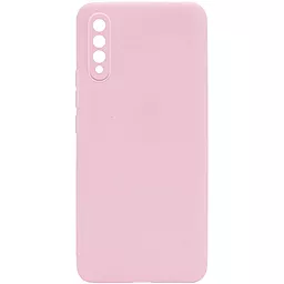 Чохол Silicone Case Candy Full Camera для Samsung Galaxy A50 (A505F) / A50s / A30s Pink Sand