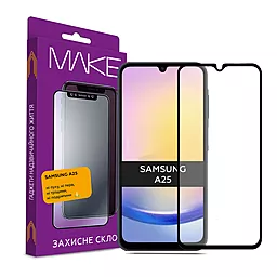 Захисне скло MAKE для Samsung Galaxy A25 (MGF-SA25) - фото Захисне скло MAKE для Samsung Galaxy A25 (MGF-SA25)