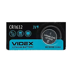 Батарейки Videx CR1632 1шт 3 V