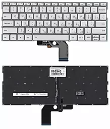 Клавіатура для ноутбуку Xiaomi Mi Air 13.3 з підсвіткою без рамки / 490.09U07.0D01 Silver