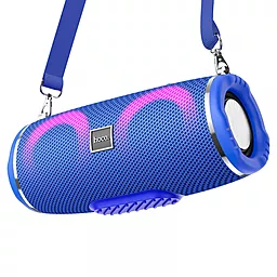 Колонки акустические Hoco HC12 Sports BT speaker Blue - фото Колонки акустические Hoco HC12 Sports BT speaker Blue