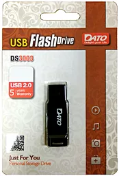 Флешка Dato DS3003 16Gb Black - фото Флешка Dato DS3003 16Gb Black