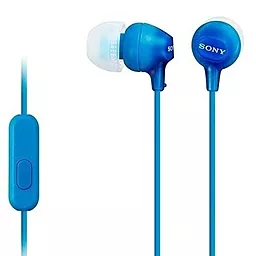 Навушники Sony MDR-EX15AP Mic Blue